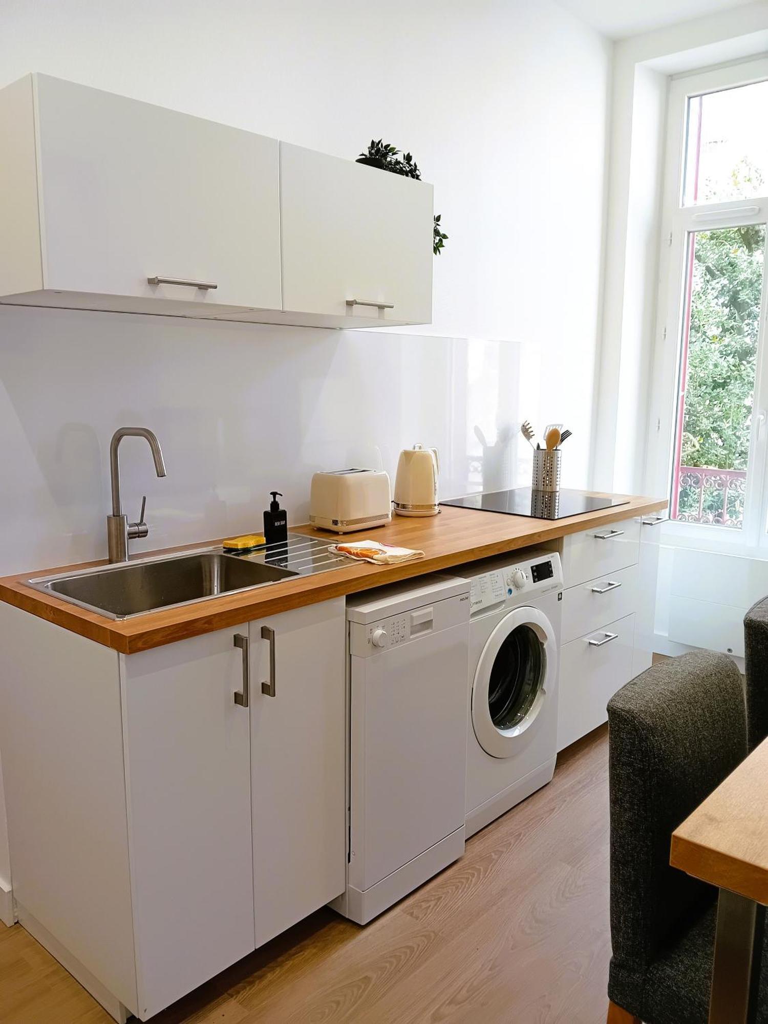 101 - Appart Renove Avec 1 Chambre Spacieuse - Tram Et Clinique Mutualiste A 1 Min Grenoble Exterior foto