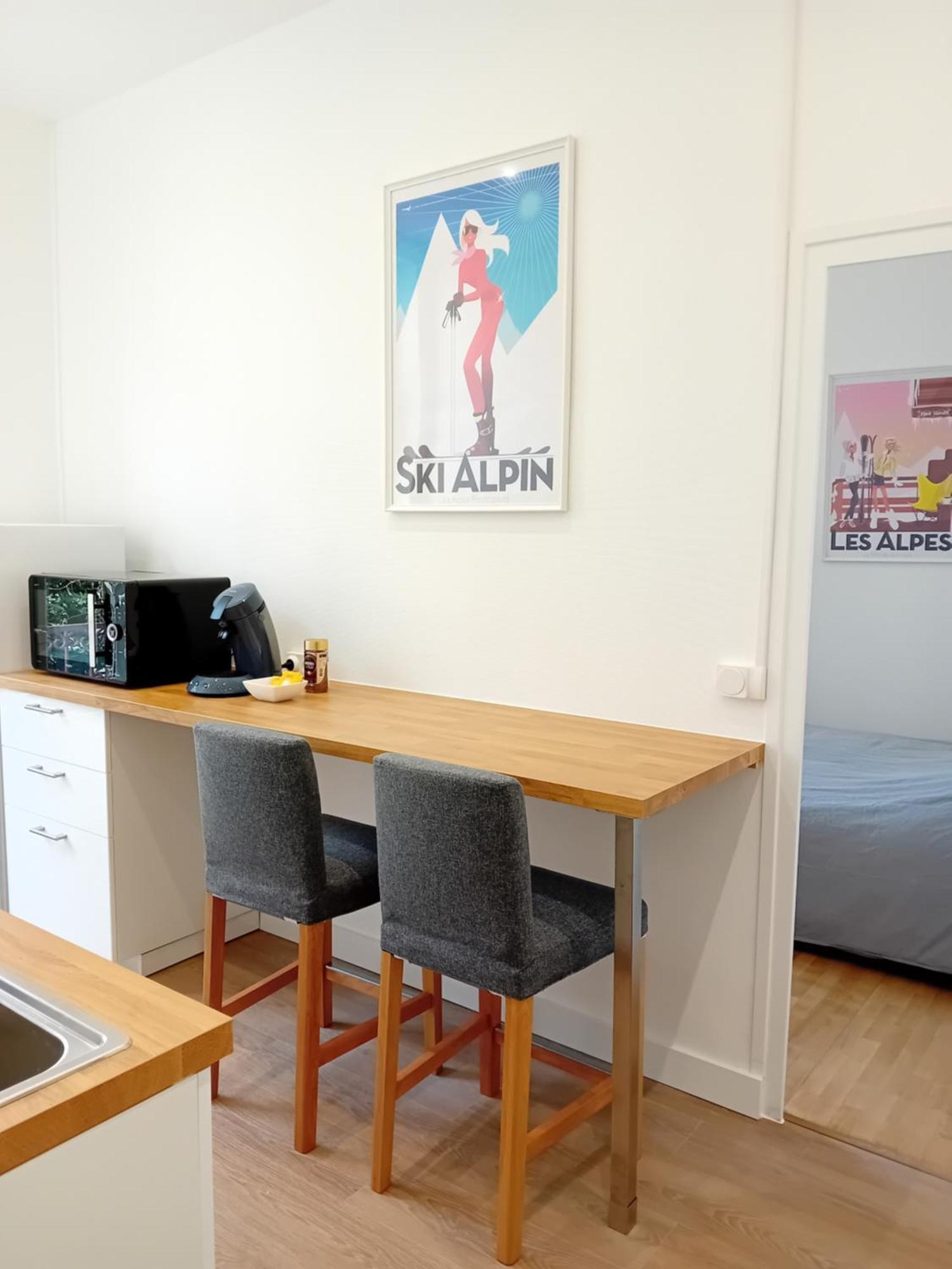 101 - Appart Renove Avec 1 Chambre Spacieuse - Tram Et Clinique Mutualiste A 1 Min Grenoble Exterior foto
